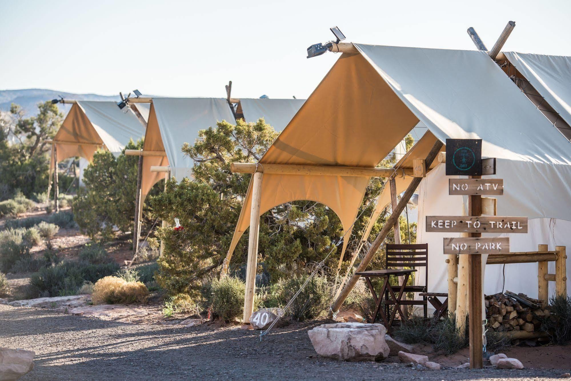 Under Canvas Moab Eksteriør billede